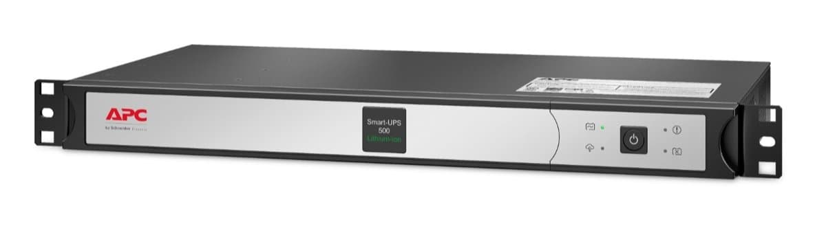 APC Smart-UPS Li-Ion 500VA, 400W Output, Lithium-Ion Battery, Rackmount