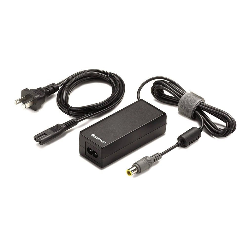 Axiom 65W Slim Travel AC Adapter for Lenovo, 100-240V Input, 50/60Hz