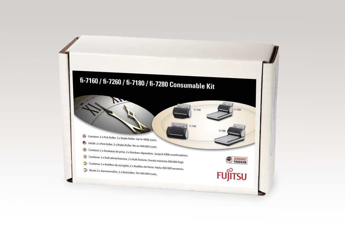 Fujitsu Scanner Consumable Kit, Fi-7xxx Series Compatible, 400K Scan Lifespan