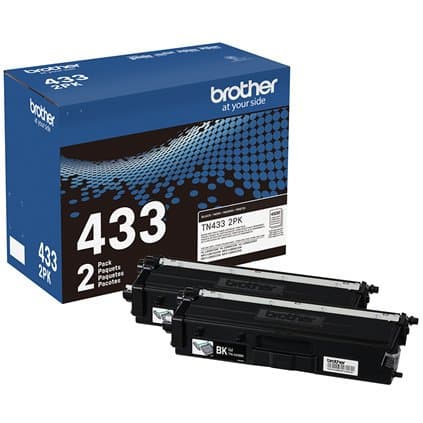 Brother TN-4332PK Black Toner, 2-Pack, 4500 Pages, High Yield