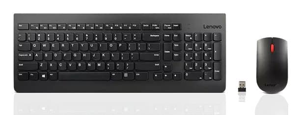 Lenovo 510 Wireless Combo, Keyboard & Mouse, Water-Resistant, 1200 DPI