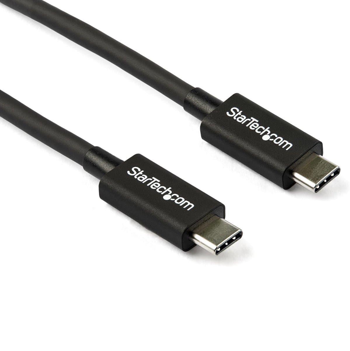 StarTech Thunderbolt 3, 2.7ft Cable, 40 Gbps, 100W PD, Dual 4K