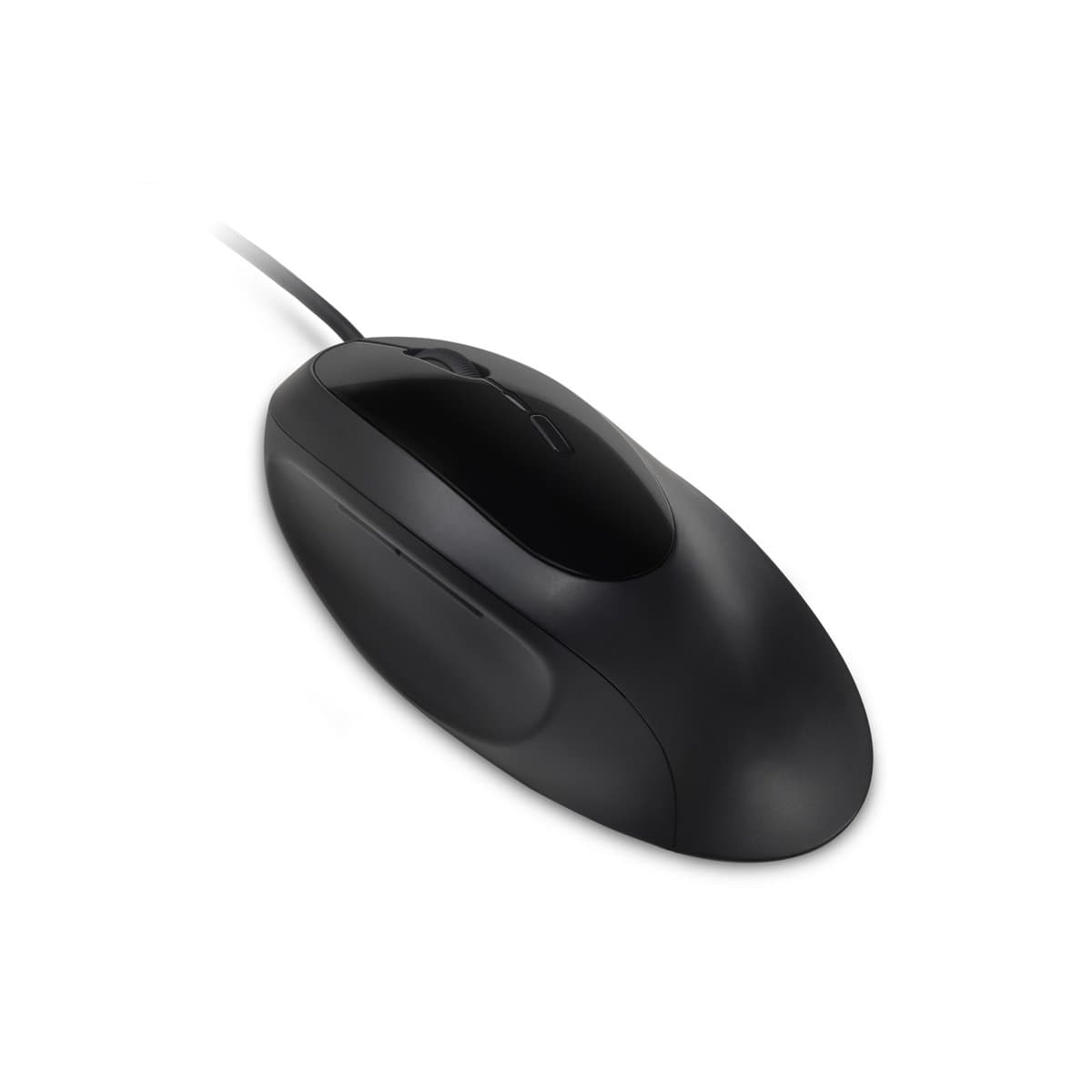 Kensington Pro Fit Ergo Wired Mouse, USB, 3200 DPI, 6 Button, Right-Hand