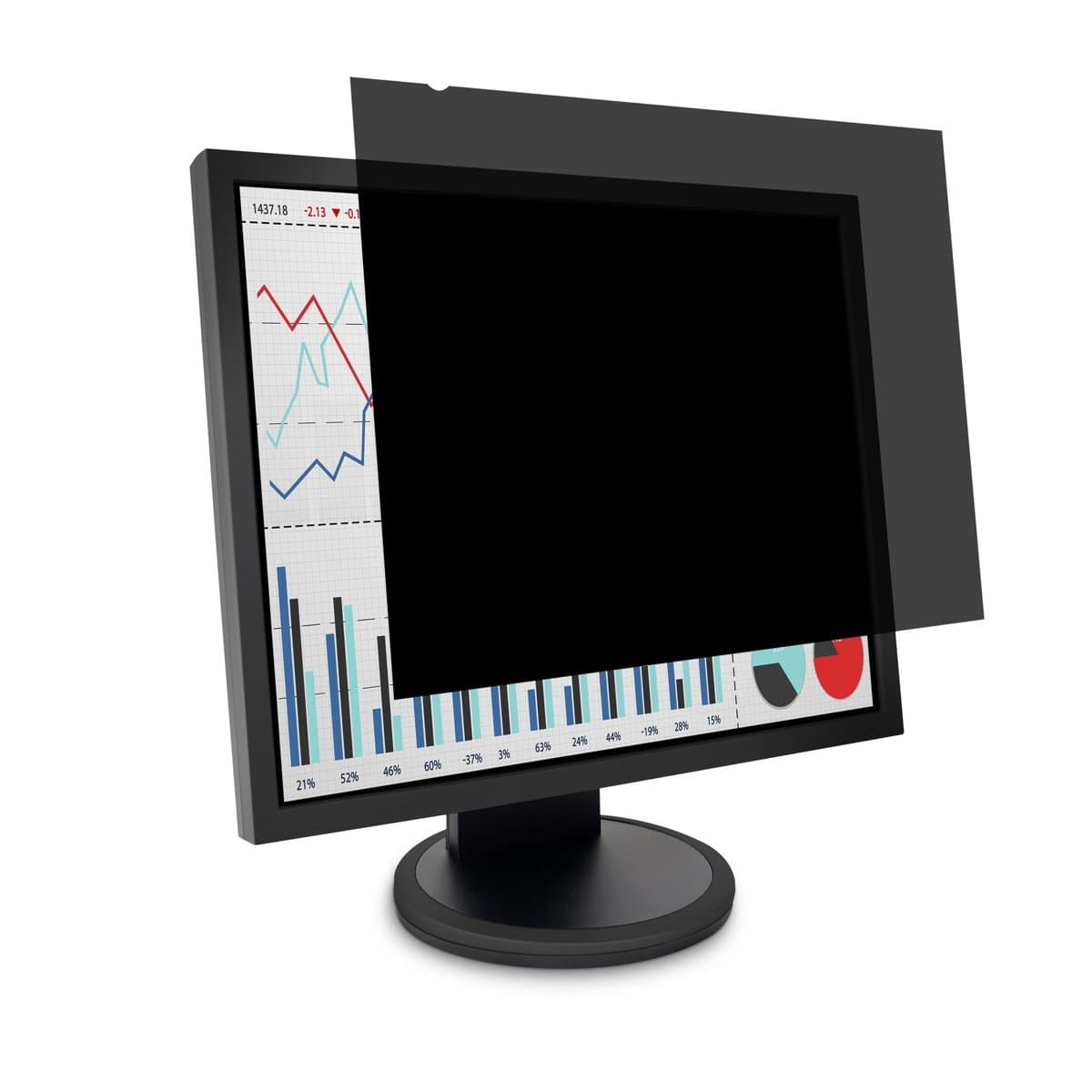 Kensington FP170 Privacy Screen, 17", 5:4, Frameless, Anti-reflective