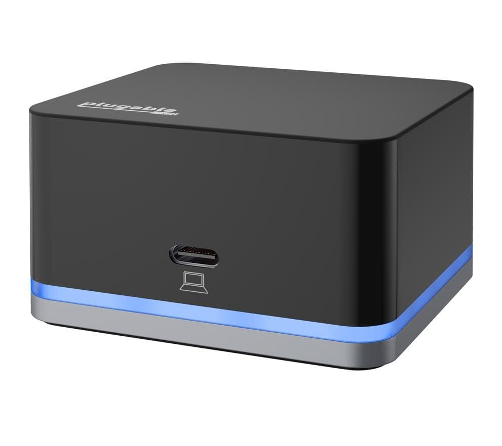 Plugable UD-CUBE, USB-C Mini Dock, 4K HDMI, Gigabit Ethernet