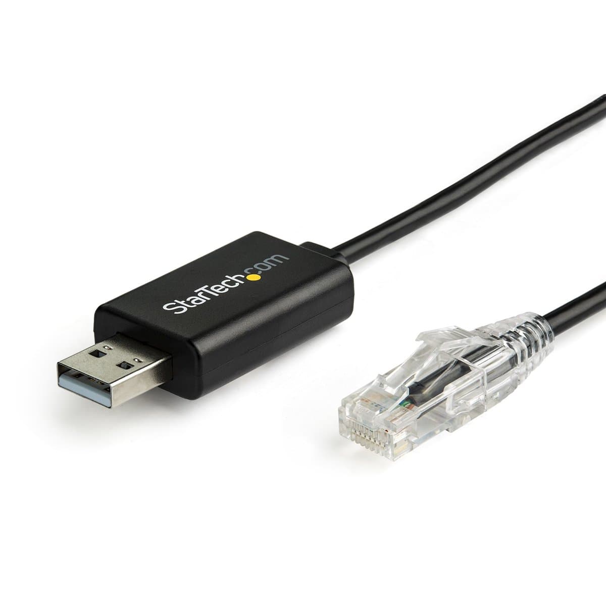 StarTech Cisco USB Console Cable, 6 ft, USB 2.0 to RJ45, 460 Kbps, Rollover