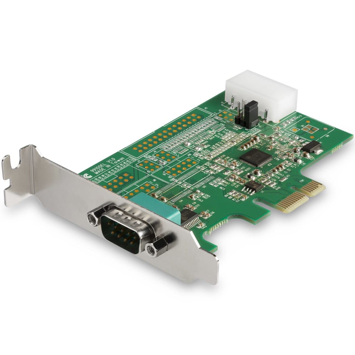 StarTech 1-Port PCI Express RS232 Serial Adapter, PCIe 1.1, 921.4 Kbps, DB9