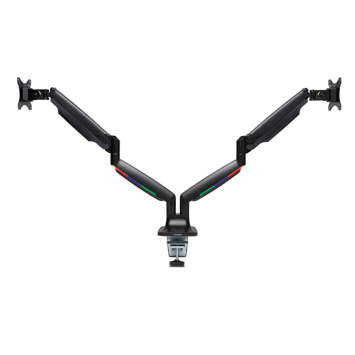 Kensington Dual 1 Touch Height Adjust Arm Black