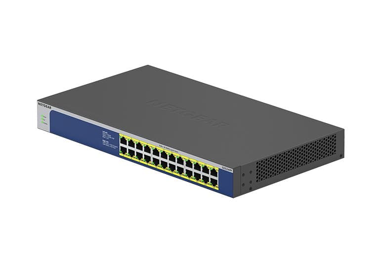 Netgear GS524PP, 24-Port Gigabit Ethernet Switch, PoE+, 300W Power Budget