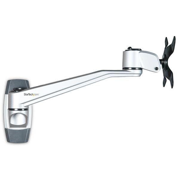 StarTech Wall-Mount Monitor Arm, 14 kg Capacity, 13–30 inches, Tool-less