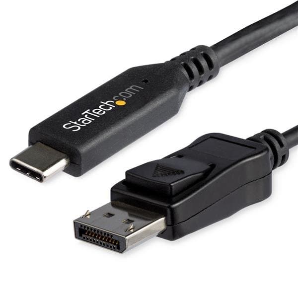StarTech 6ft USB-C to DisplayPort 1.4 Cable, 8K 60Hz, HBR3, HDR/DSC Support