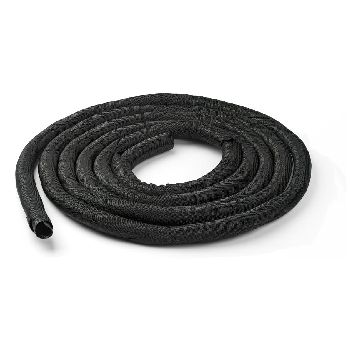 StarTech Cable Management Sleeve, 15ft, 1.0–1.5 in Diameter, Polyester, Black