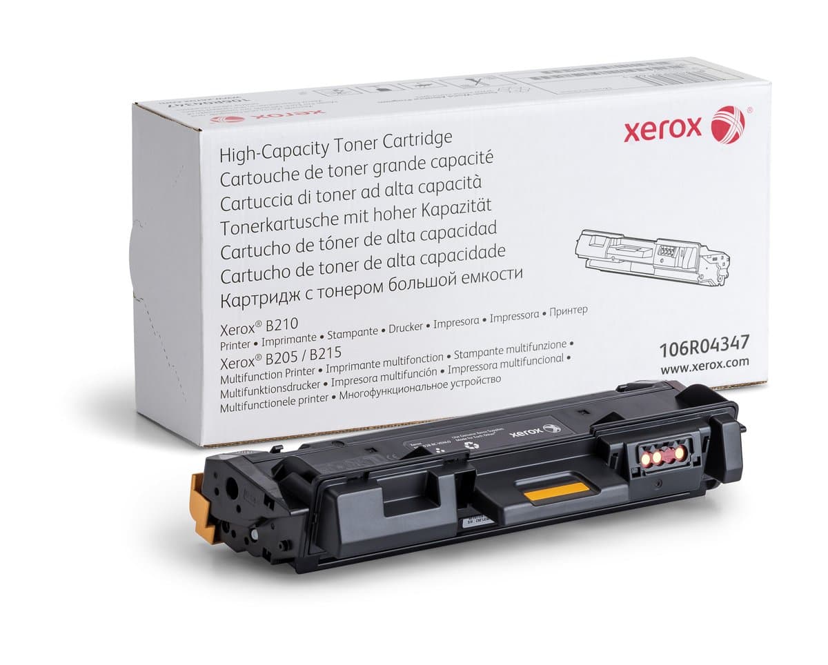Xerox B205/B210/B215 High Capacity Black Toner, 3000 Pages, 1 Pack