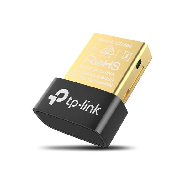 TP-Link UB400 Nano Bluetooth USB Adapter, Bluetooth 4.0, USB Type-A, 10m Range
