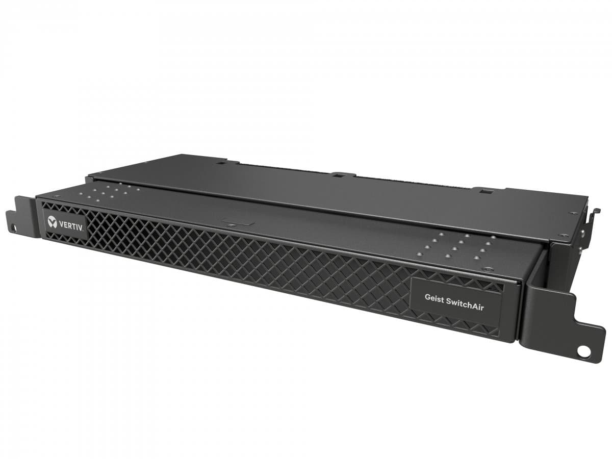 Vertiv Geist SwitchAir Passive 1U Rack Cooler, 146 × 215.9mm, 5.9kg