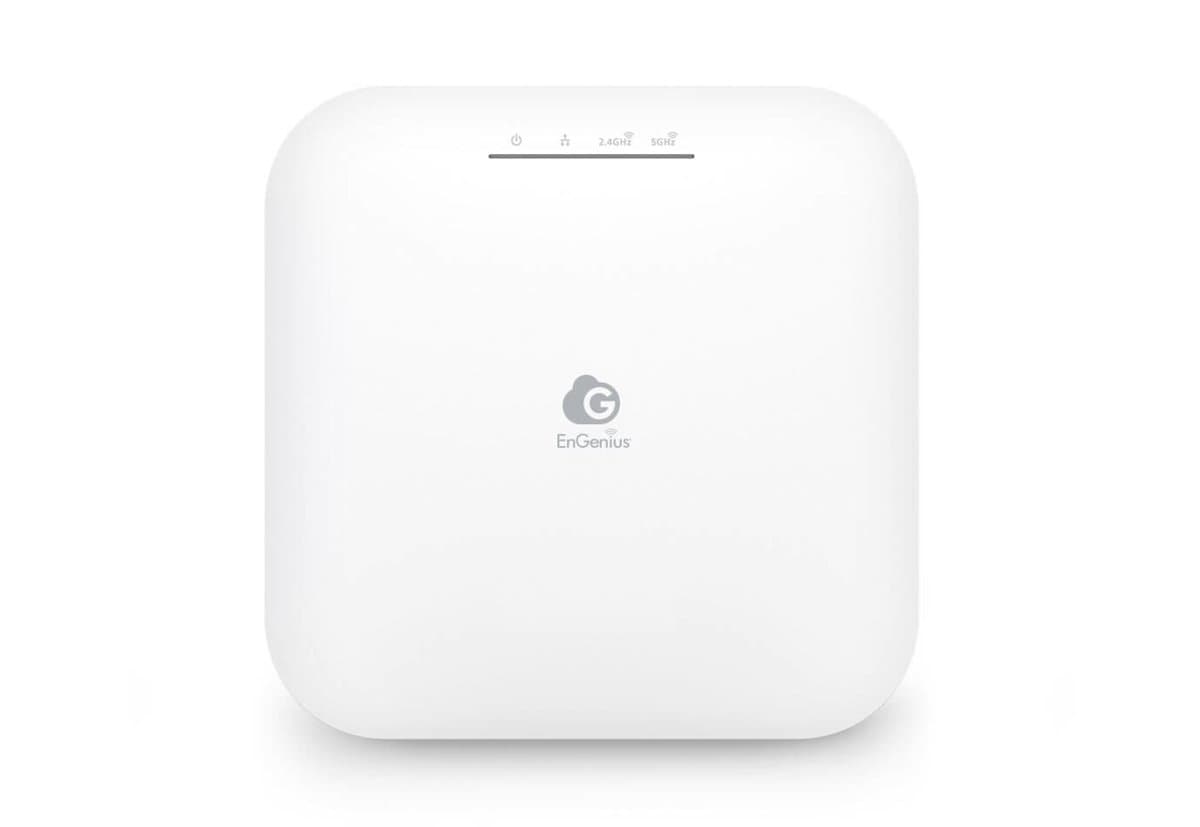 EnGenius Cloud Managed AP, Wi-Fi 6 802.11ax, 1200 Mbps 5GHz, 2×2 MIMO, PoE.af
