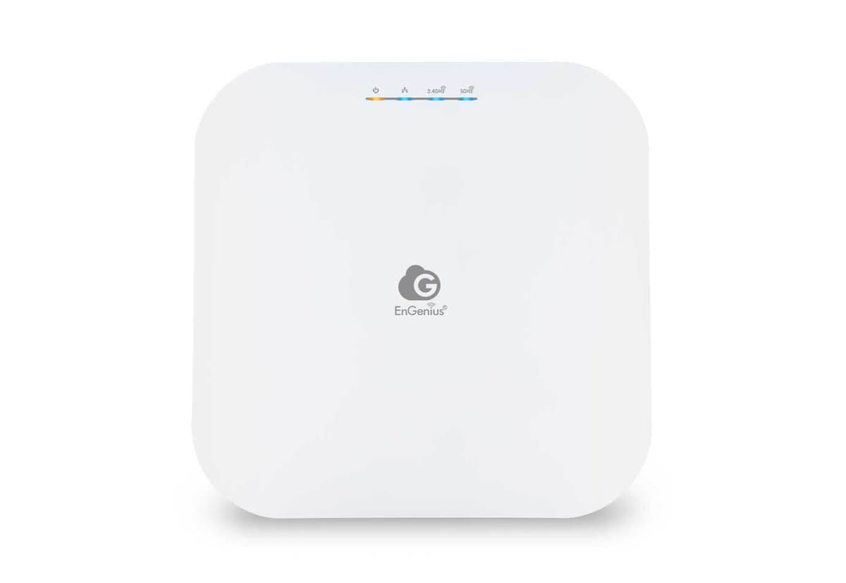 EnGenius Cloud Managed WiFi 6 AP, Dual Band 11ax, 2.4GHz/5GHz, 2.5GbE PoE