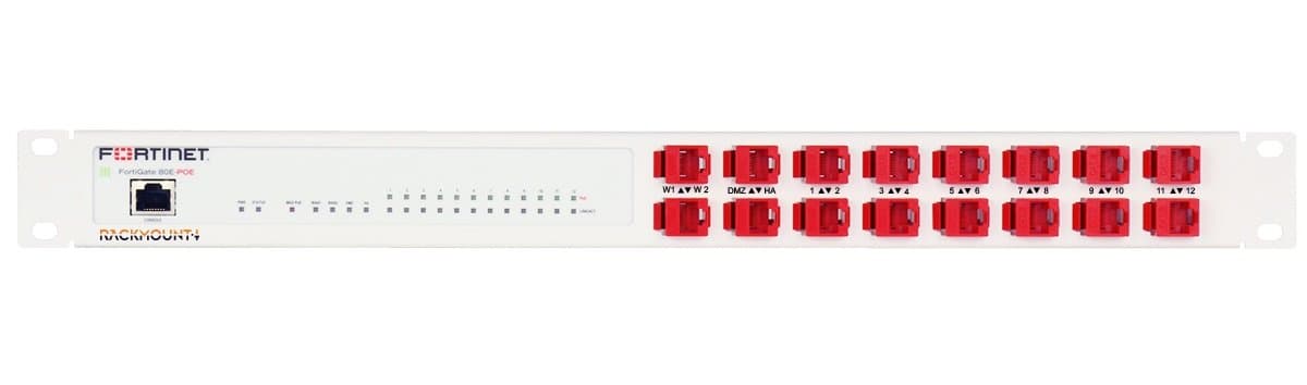 Rackmount.IT Rackmount FortiGate 80E Series Fits 80E/81E/70D/90D/92D/90E/91E