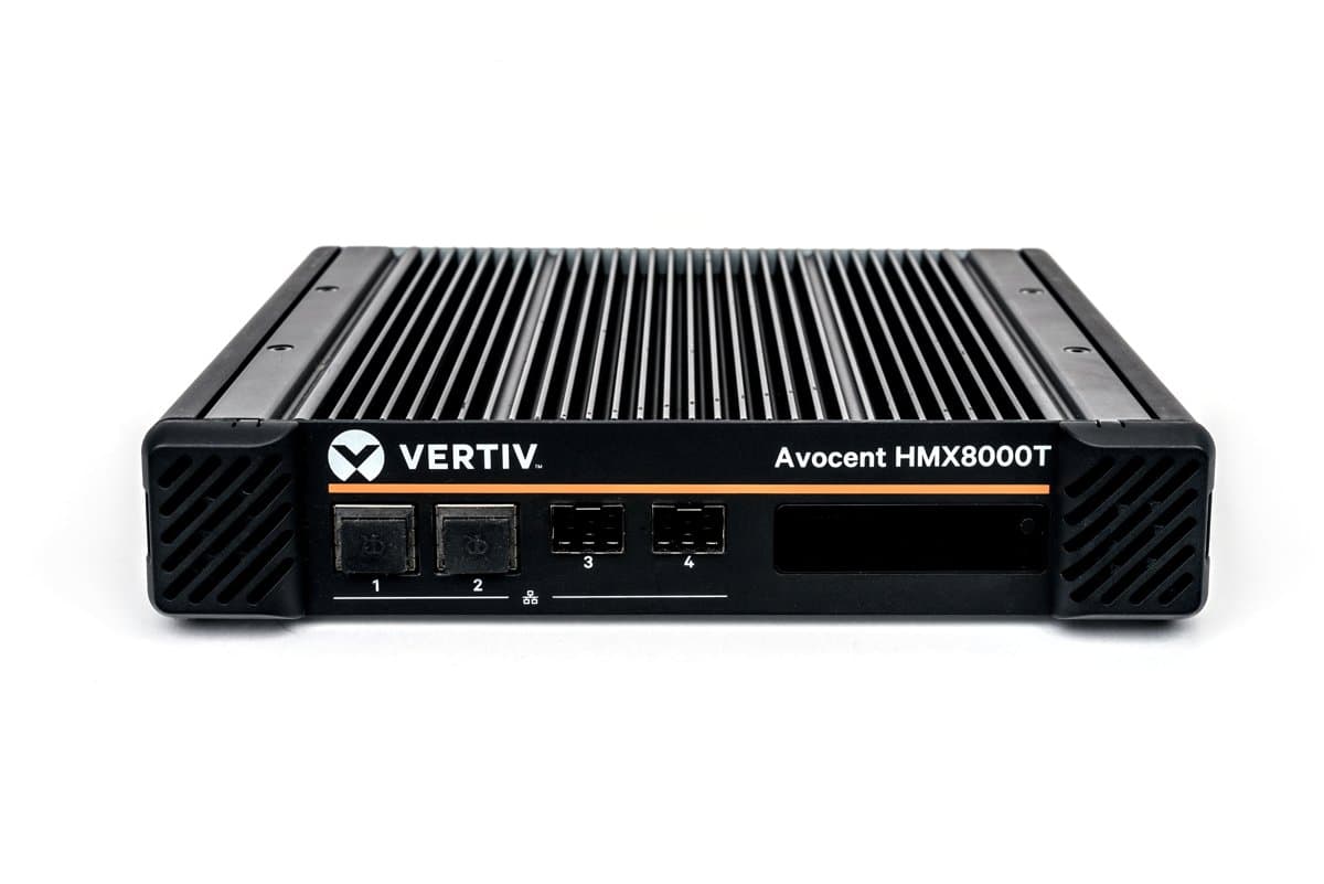 Vertiv Avocent HMX8000T IP KVM Transmitter, 4K 60Hz, Fiber, DisplayPort