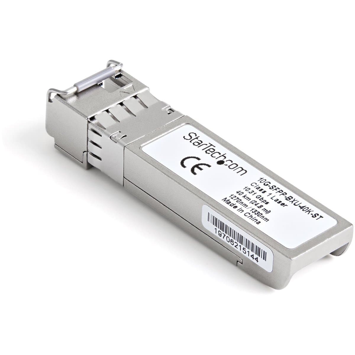 StarTech Brocade 10G-SFPP-BXU-40K SFP+ Module, 10 Gbps, Single Mode Fiber, LC, 40 km