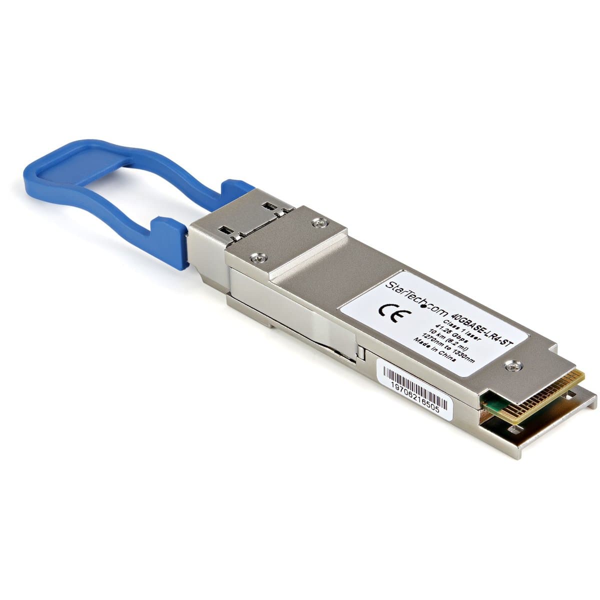 StarTech QSFP+ 40GBASE-LR4 Module, 40 Gbps, Single Mode Fiber, LC, 10km