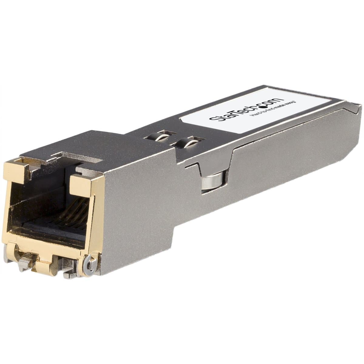 StarTech JL563A SFP+ Transceiver, 10GBASE-T, 10Gbps, Copper, RJ-45, 30m