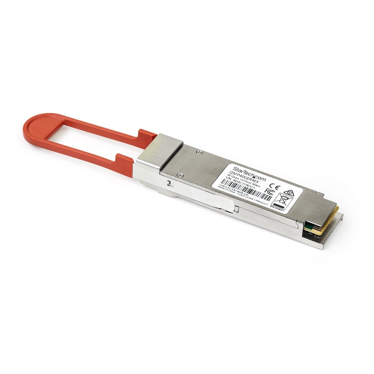 StarTech 40GBASE-ER4 QSFP+ Module, 40 Gbps, Single Mode Fiber, 40 km
