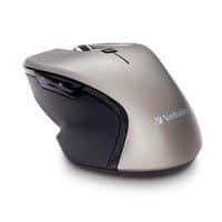 Verbatim 70245 Wireless USB-C Mouse, 1600 DPI, Blue LED, Graphite