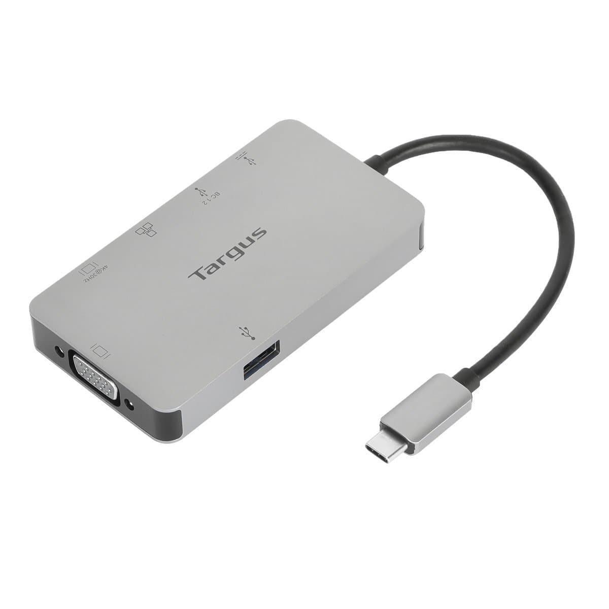 Targus USB-C DP Alt Mode Docking Station, 4K Display, Gigabit Ethernet, 100W PD, 5Gbps