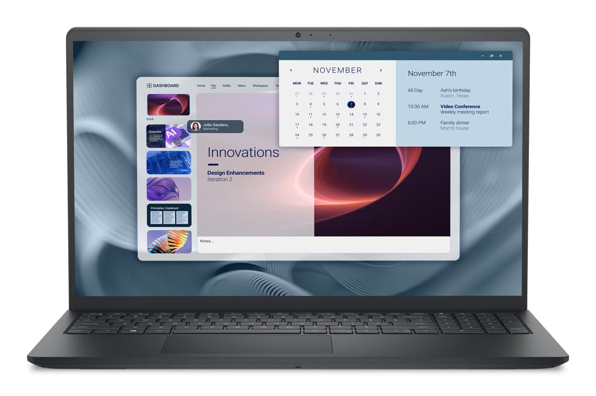Dell Pro 15 Essential, Intel Core i5-1334U, 15.6in FHD, 16GB, 512GB