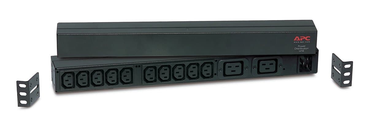 APC Basic Rack PDU, 1U, 16A 230V, 12 AC Outlets (C13/C19), 3680W