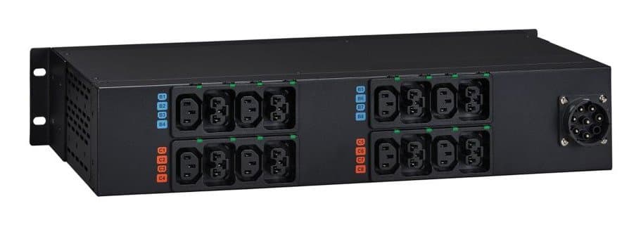 Eaton Managed G4 Rack PDU 2U 5-23KW 16-55A 200-415V 12 C13 12 C39