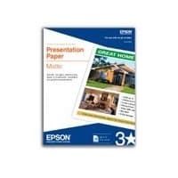 Epson Presentation Paper Matte, 11×17 A3 Size, 100 Sheets, 105 g/m²
