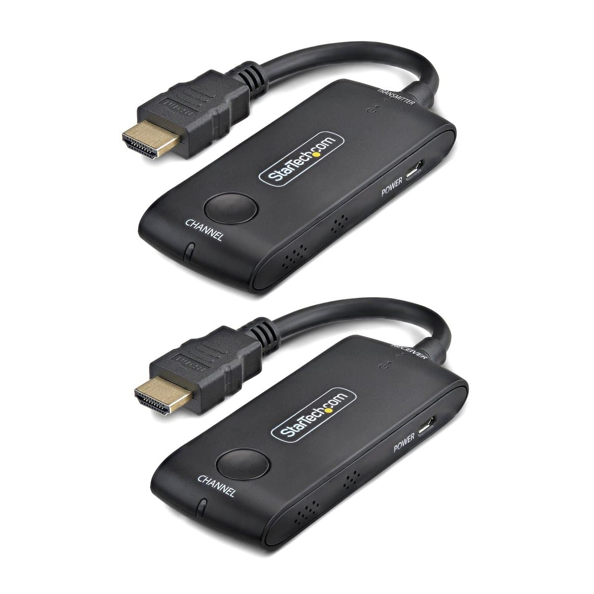 StarTech Wireless HDMI Extender Kit, 4K 60Hz, 65ft Range, USB Powered