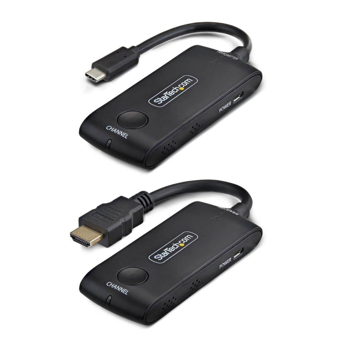 StarTech Wireless USB-C to HDMI Extender, 4K 60Hz, 65ft Range, USB Powered