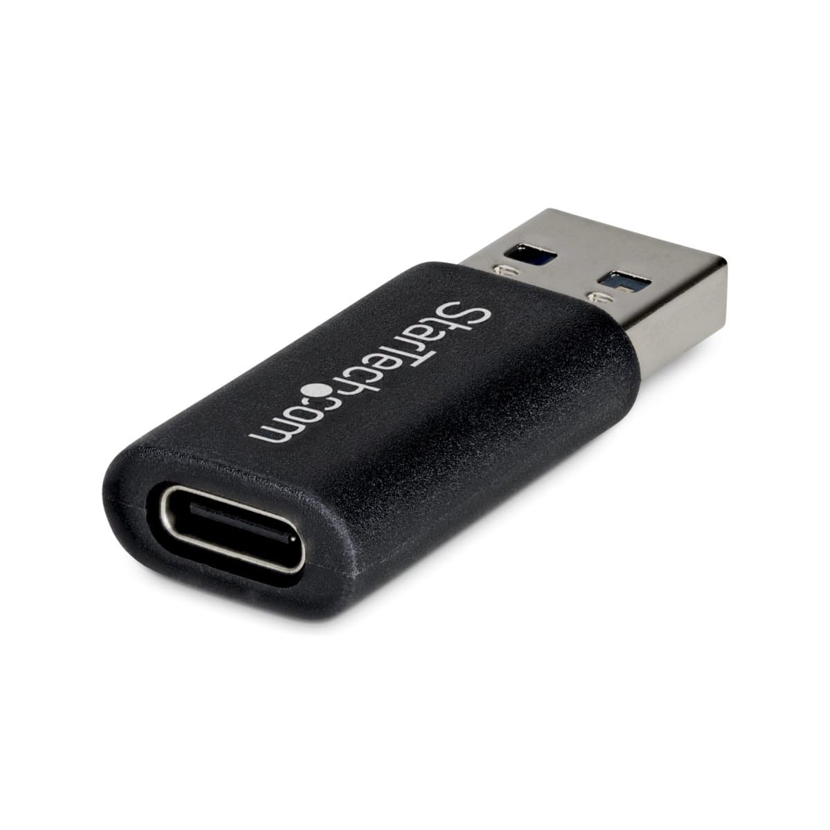 StarTech USB-A to USB-C Adapter, 10 Gbps, 5V/900mA, Compact