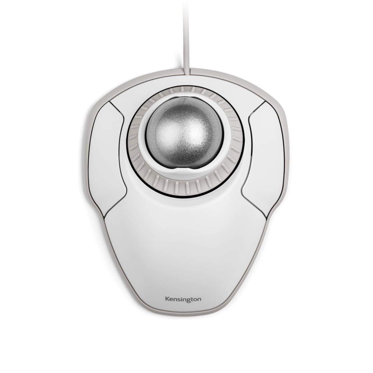 Kensington Orbit Trackball with Scroll Ring, Ambidextrous, USB Type-A, 2-Button