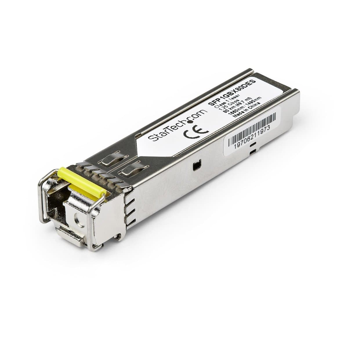 StarTech Dell EMC SFP-1G-BX80-D BiDi Module, Single Mode Fiber, LC, 80 km, 1 Gbps