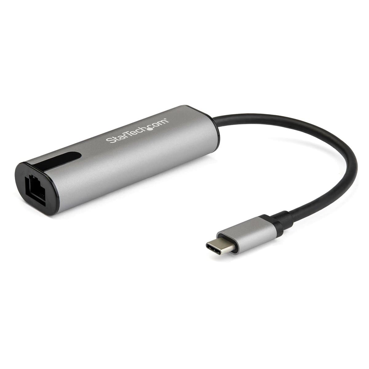 StarTech USB-C to Ethernet Adapter, 2.5GbE Network Dongle, 2.5 Gbps, Thunderbolt 3