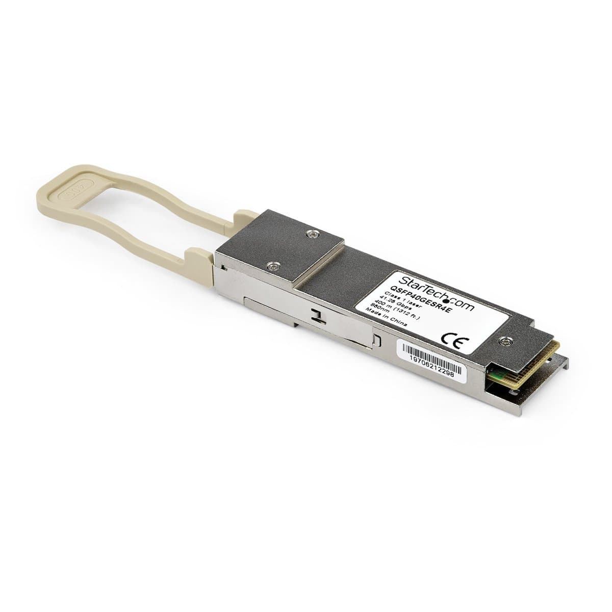 StarTech QSFP+ 40GBase-SR4 Transceiver, 40 Gbps, Multimode Fiber, MPO, 400 m