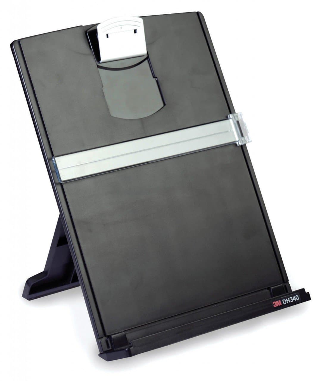 3M DH340MB Desktop Document Holder, Height-Adjustable, A4/Letter/Legal, Black