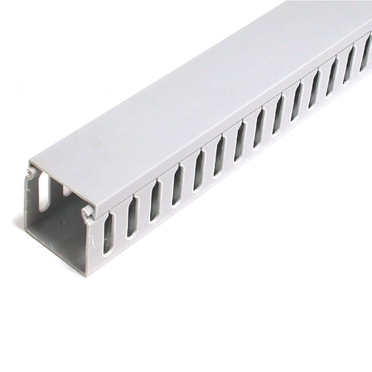 StarTech 2x2, Open Slot Cable Raceway, Cable Management, PVC