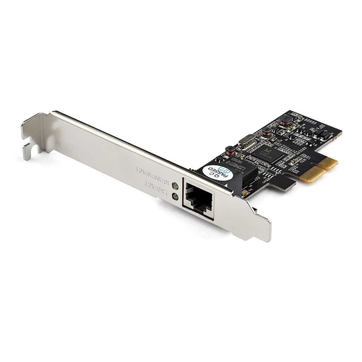 StarTech 2.5Gbps 2.5GBASE-T PCIe Network Card, 2500 Mbps, PCI Express x4, RJ45 Ethernet