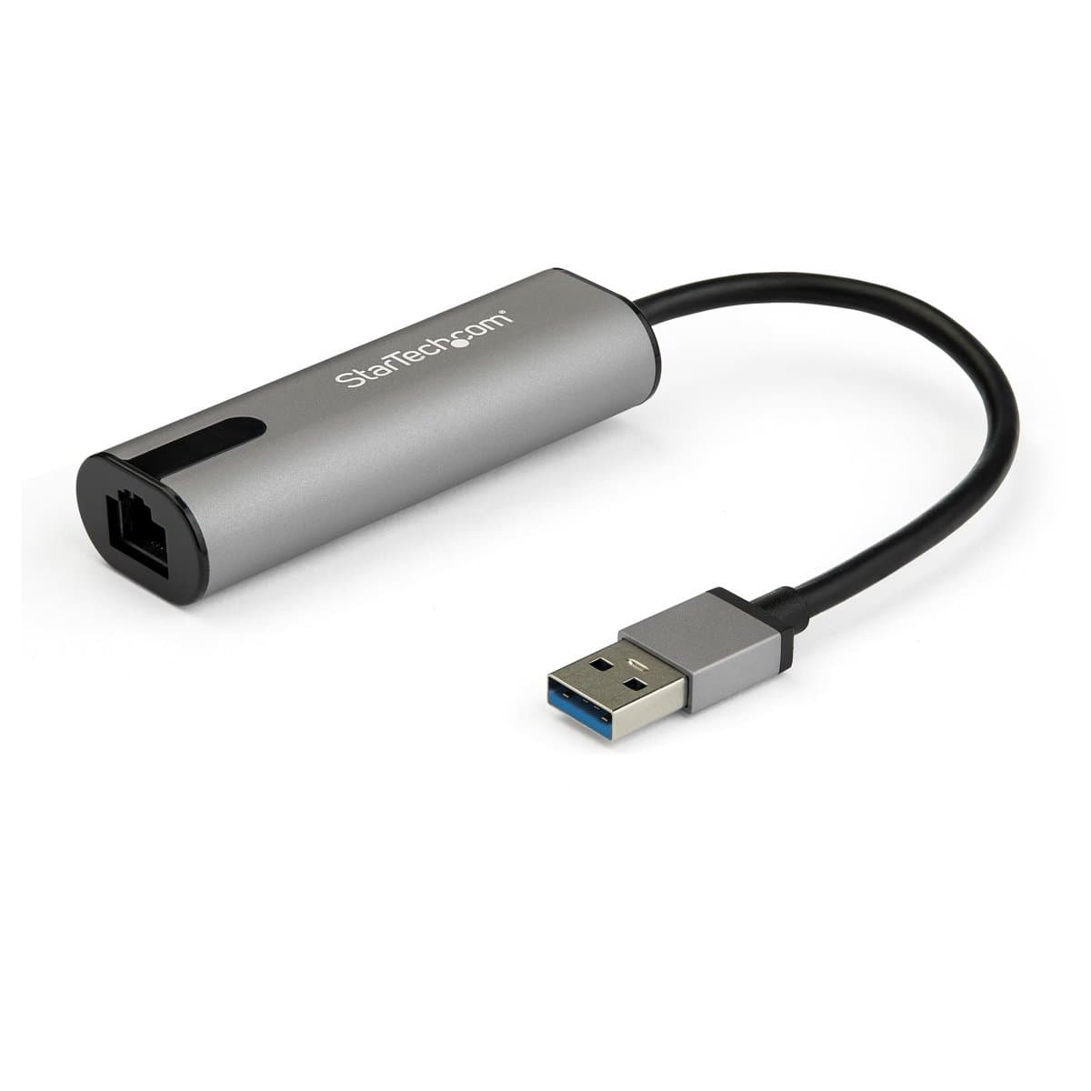 StarTech USB Type-A Ethernet Adapter, 2.5 Gbps, NBASE-T, Multi-Speed, RJ45