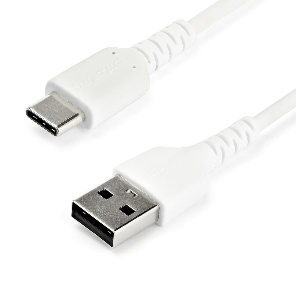 StarTech USB A to USB C Charging Cable, 2m, 3A, White