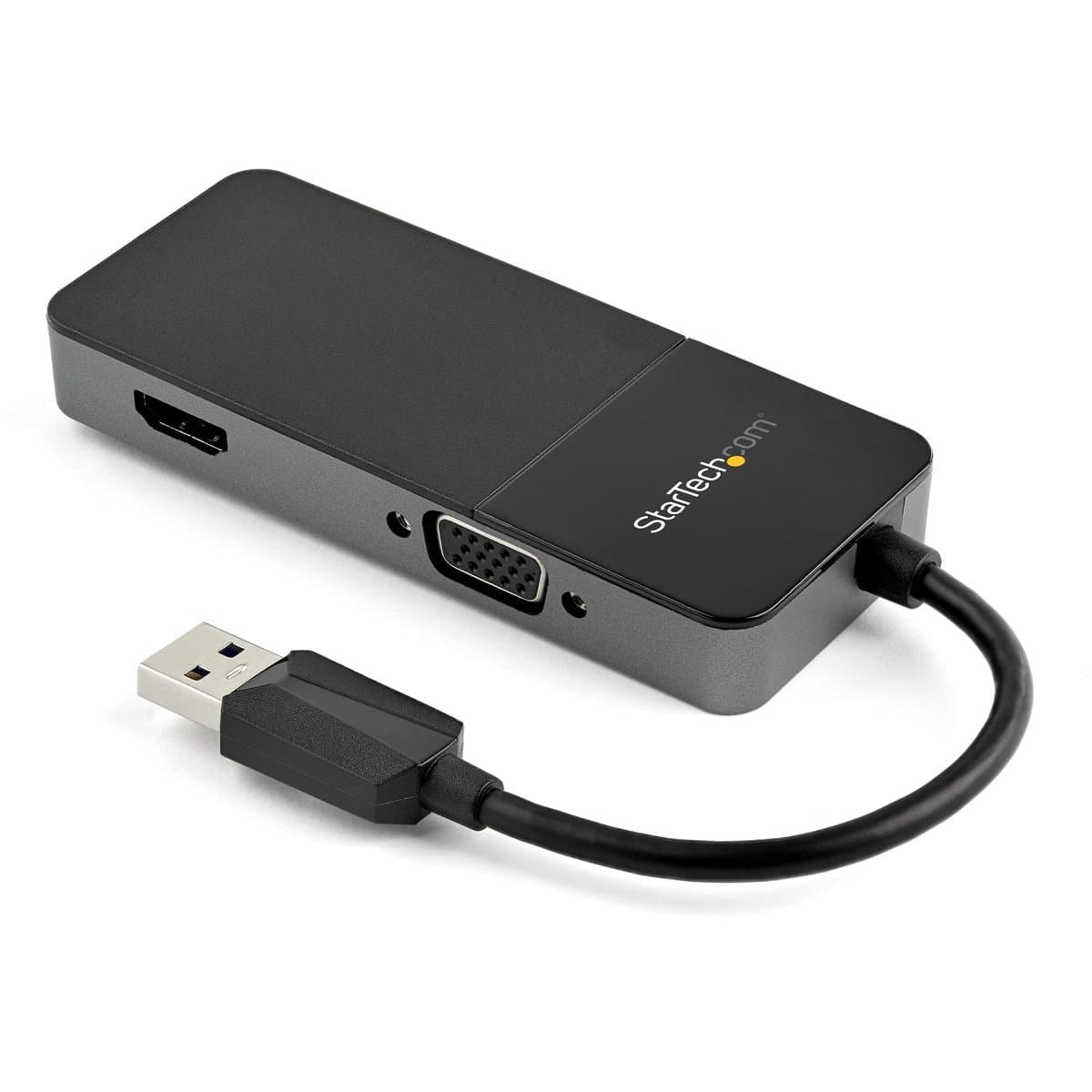 StarTech 7FZ013, USB 3.0 Dual Monitor Adapter, 4K, HDMI & VGA