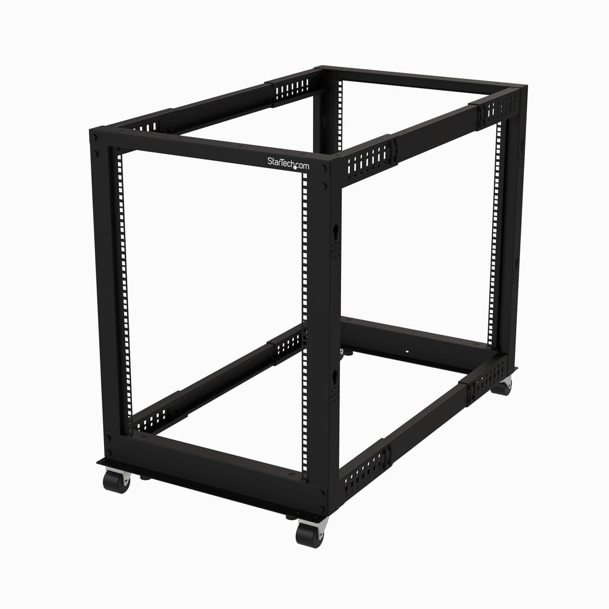 StarTech 15U 4-Post, Open Frame Rack, 544 kg Capacity, 22–40" Depth