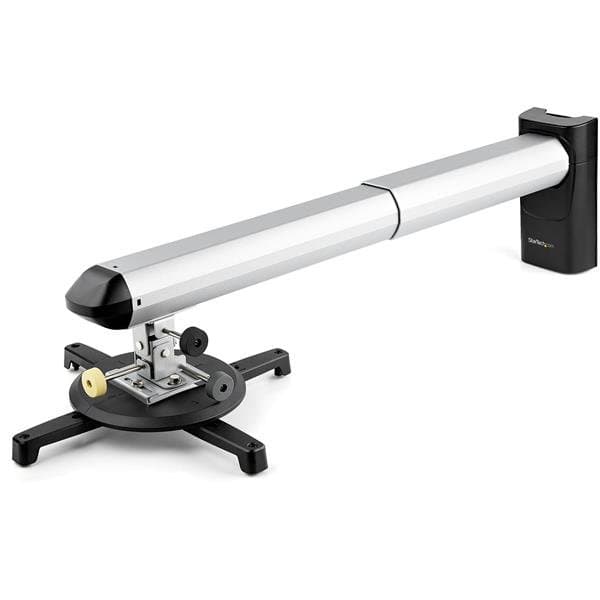 StarTech Universal Projector Wall Mount, Short Throw Support, 15 kg Capacity, 360° Rotation