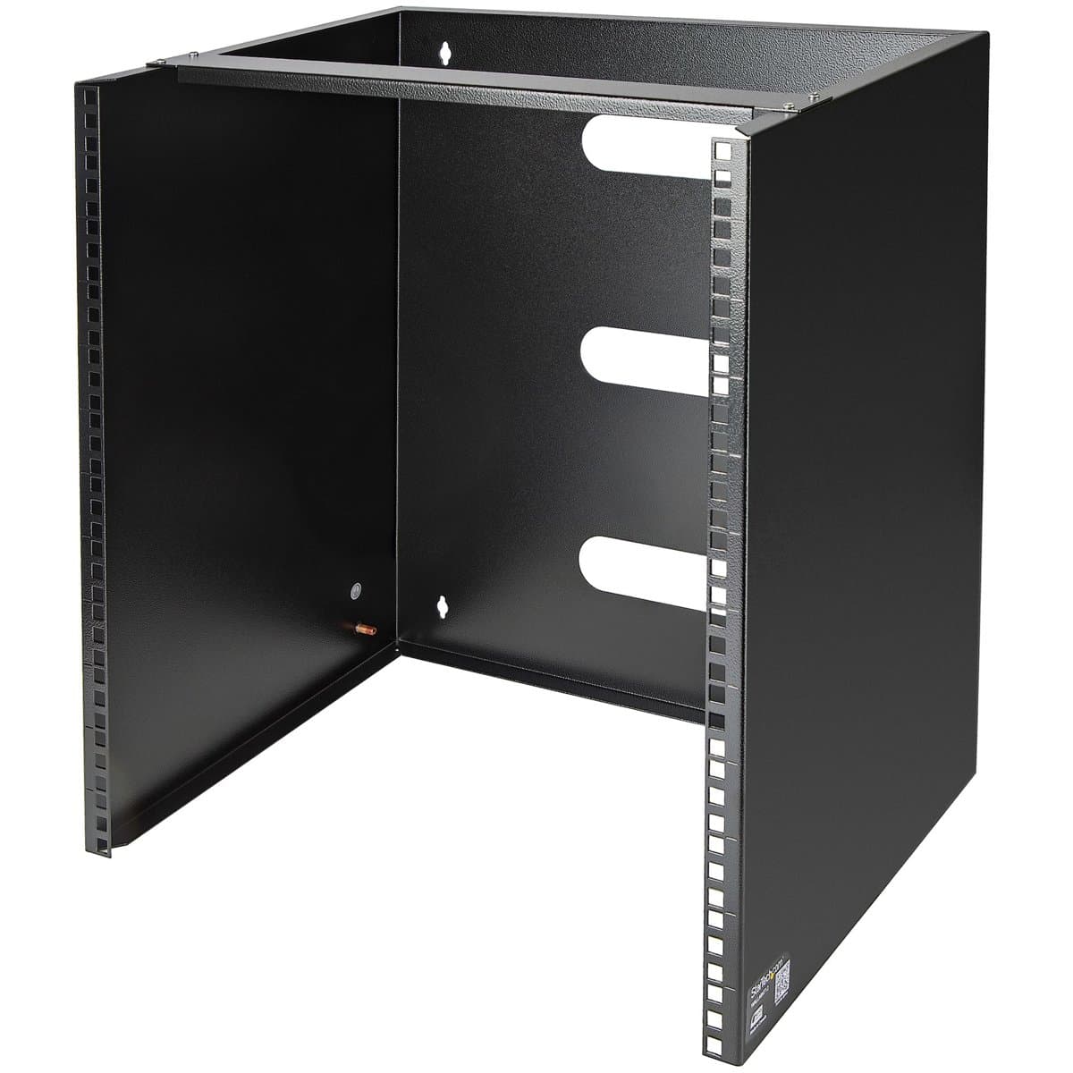 StarTech 12U 19-inch Wall Mount Rack, 14 inch Deep, 125 lbs Capacity