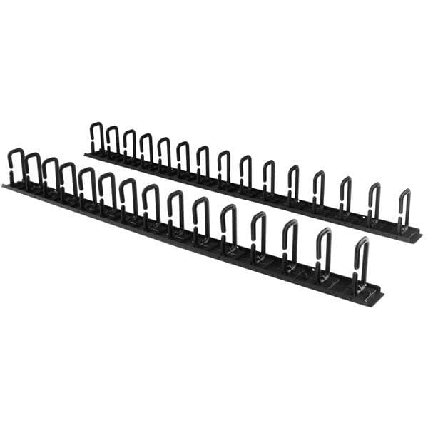 StarTech Vertical Cable Organizer, 0U Server Rack, 6 ft, Steel